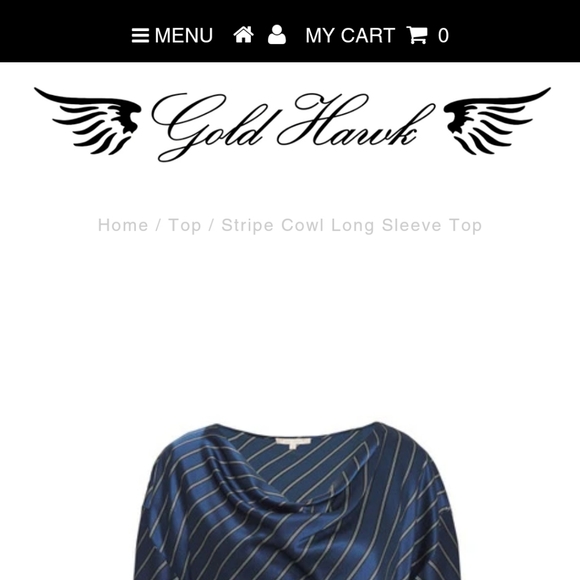 Gold Hawk Top - current collection - Picture 4 of 5